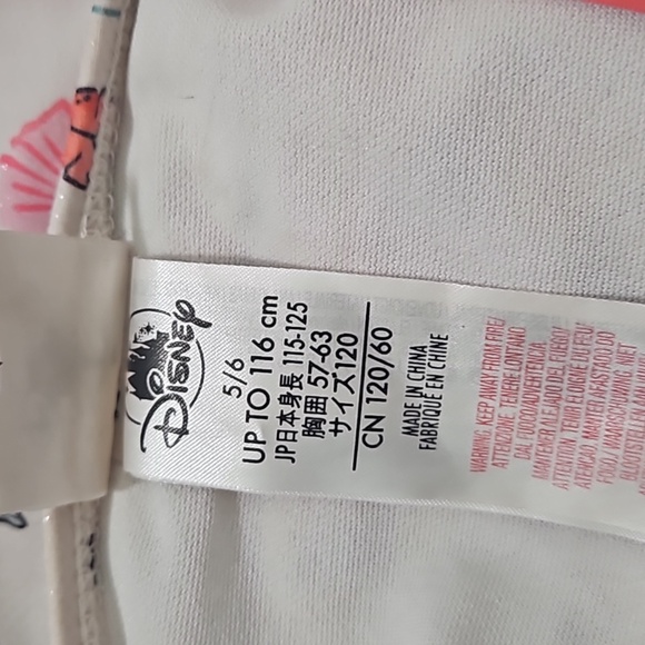 Disney Animation Collectio Swimsuit 1- piece Size 5 Tommy Bahama sea shell skirt - Picture 10 of 17